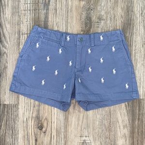 Ralph Lauren Polo Blue Shorts Size 2